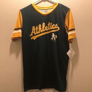 NWT Oakland A’s Baseball Jersey T-Shirt